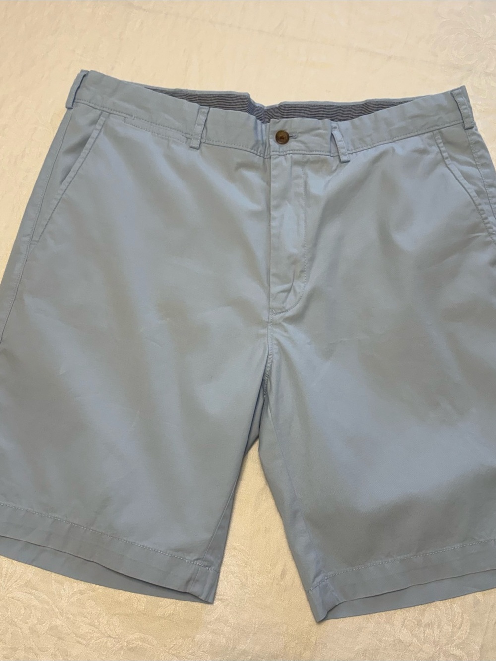 Men's Light Blue Casual Shorts